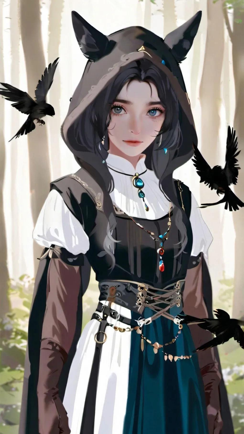 ai character: Jay Lystria  background