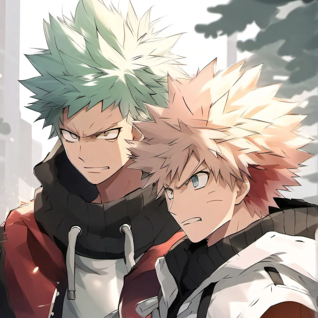chat with ai character: Denki and Bakugou