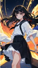 ai character: ash background