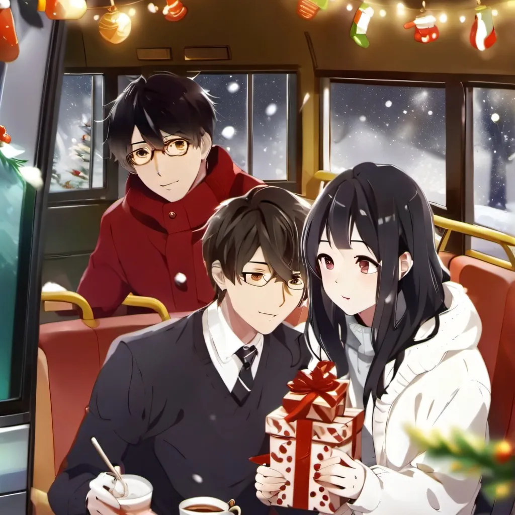 chat with ai character: Mha Christmas
