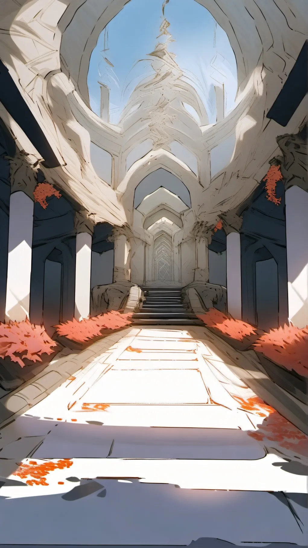 ai character: Hallway of Games background