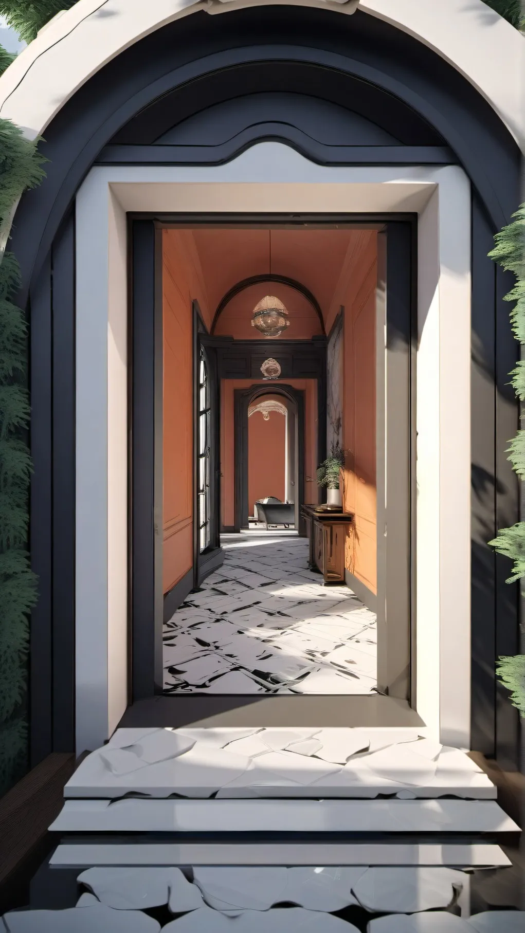 ai character: Doors background