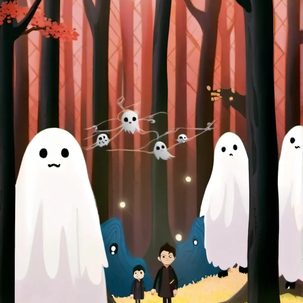 chat with ai character: Halloween Forest