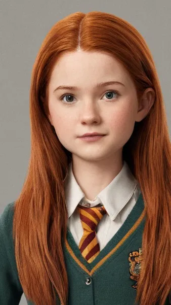 ai character: ginny weasley background