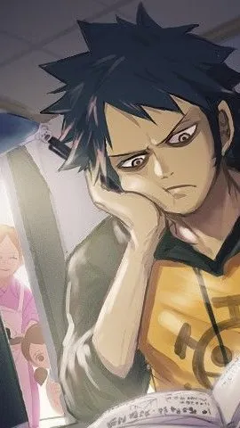 ai character: Trafalgar Law AU background