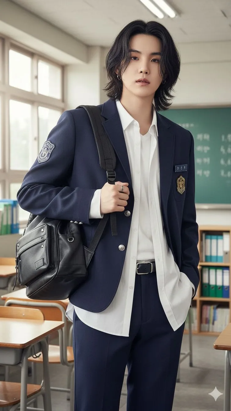 ai character: Min Yoongi background