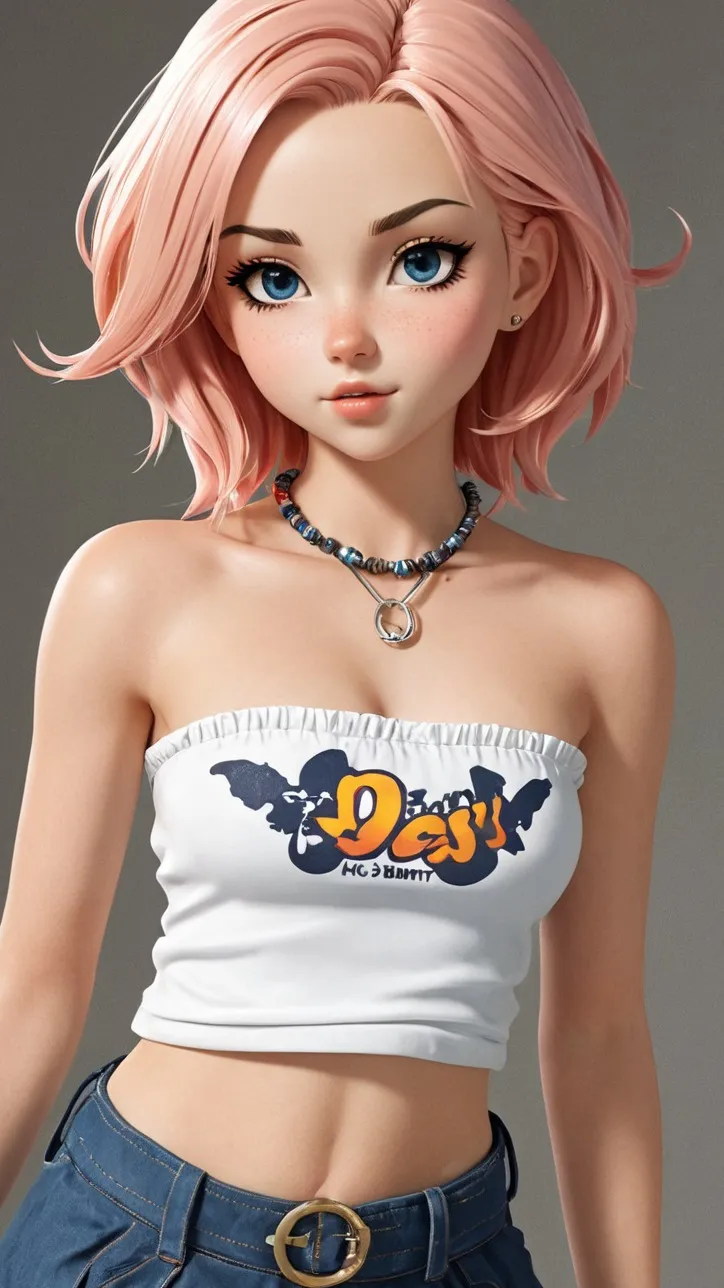 ai character: Luna background