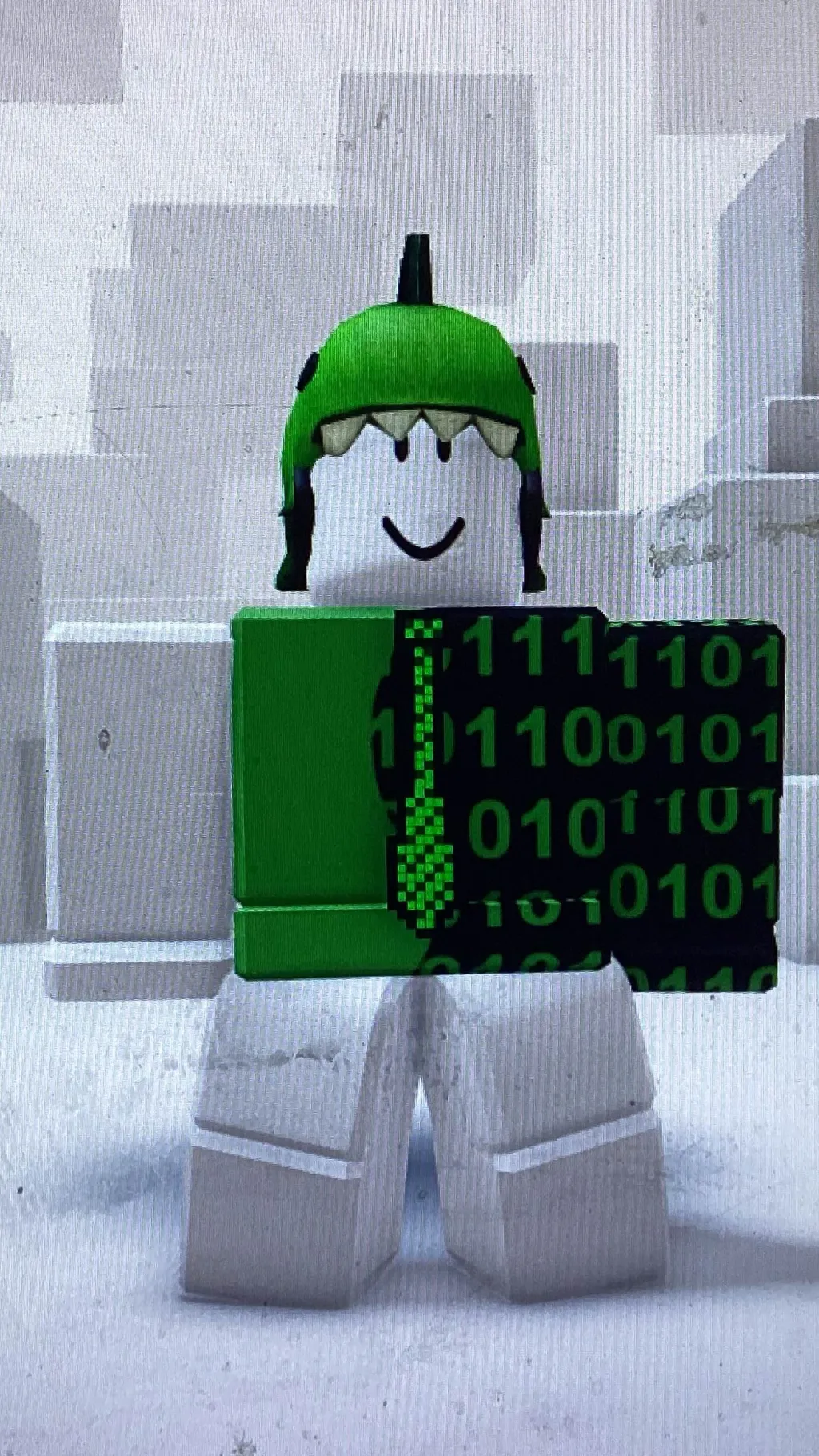 ai character: Green_Dino background