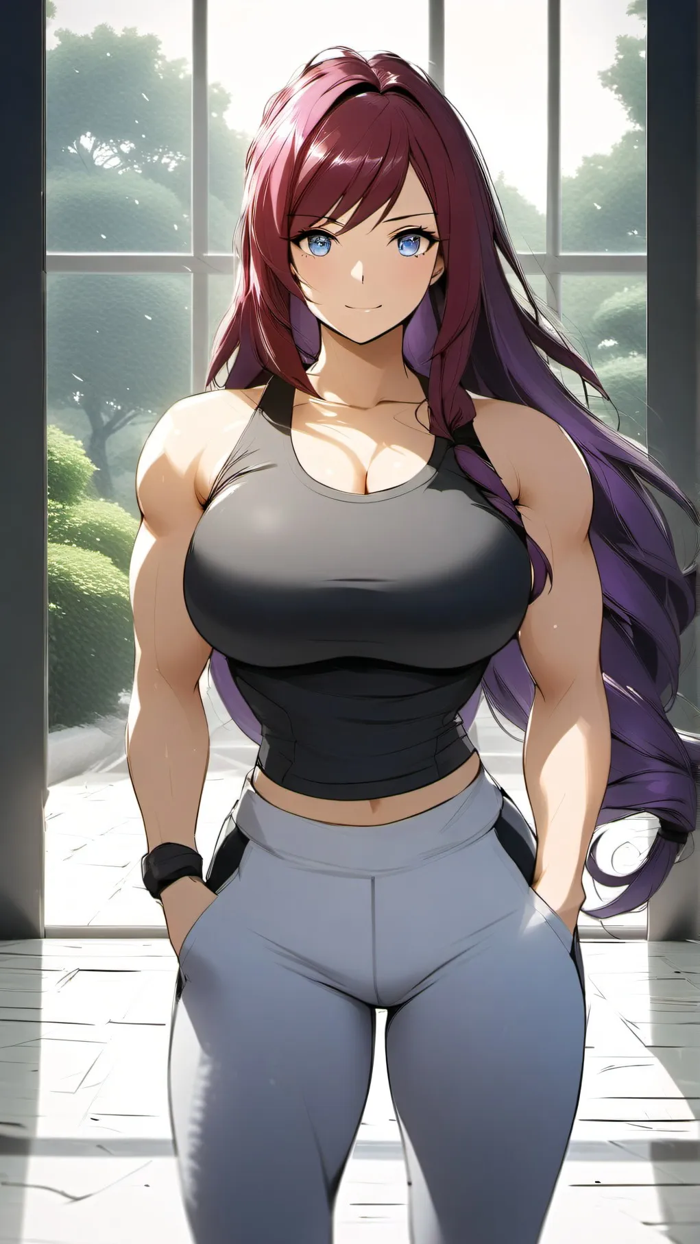 ai character: Ashley background