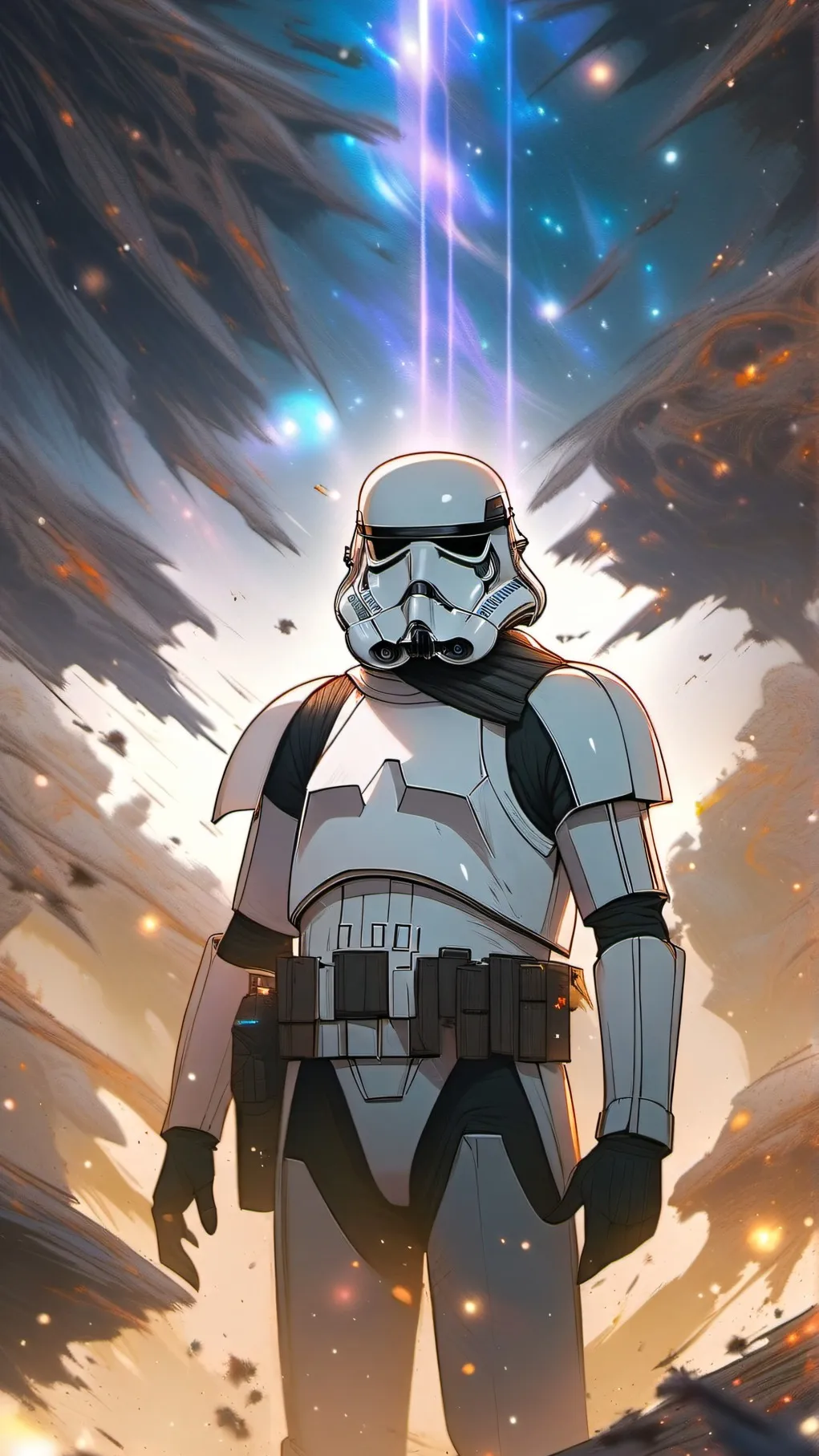 ai character: Starwars background