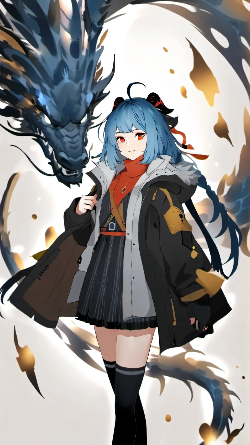 ai character: -Maze & Dione- background