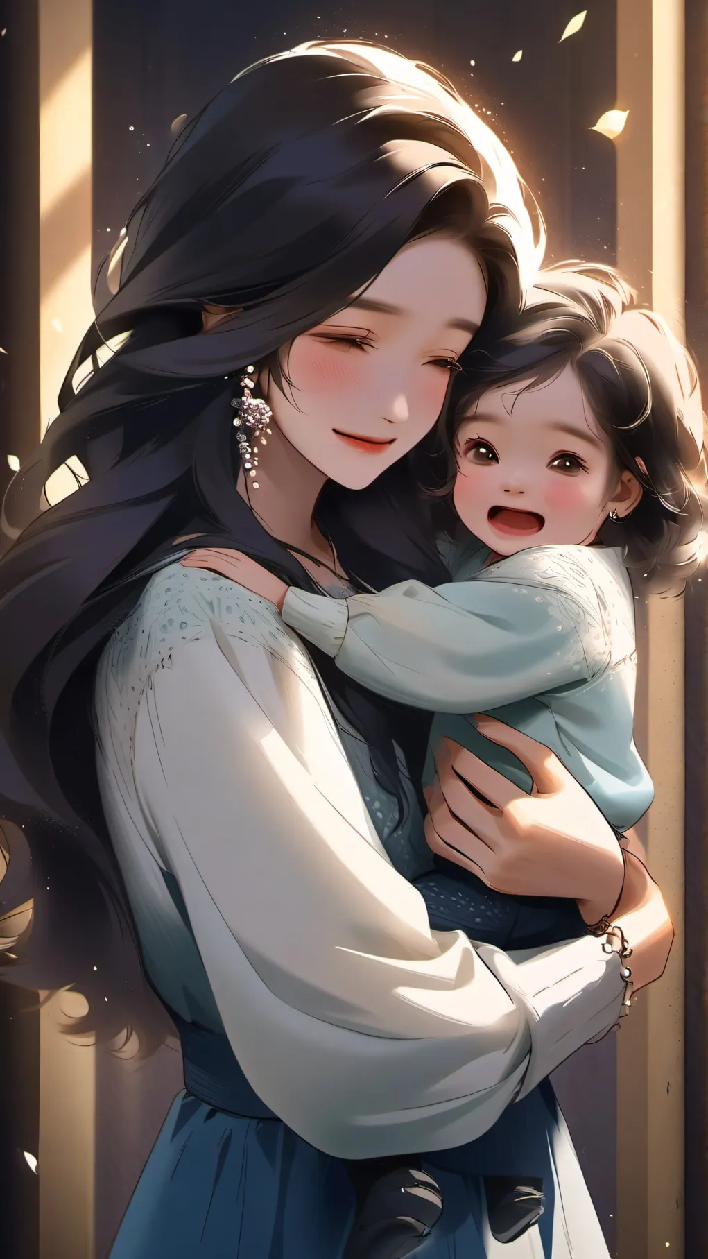 ai character: perfect family background