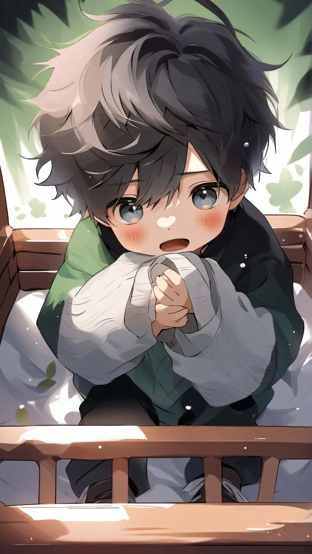 ai character: ZAYN *BABY* background