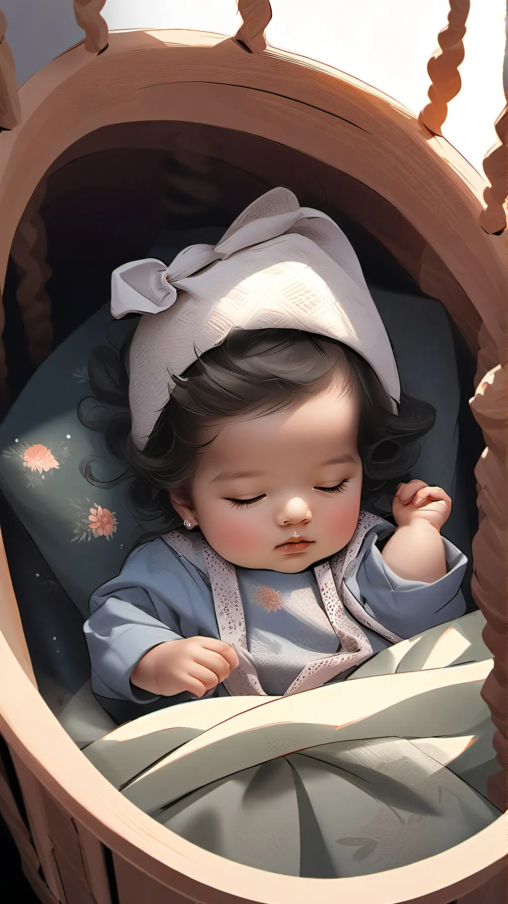 ai character: Amara *lil sis* background