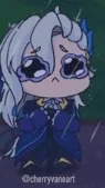 ai character: neuvellete IS GAY? background