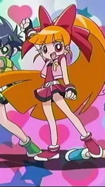 ai character: Powerpuff Girls Z background