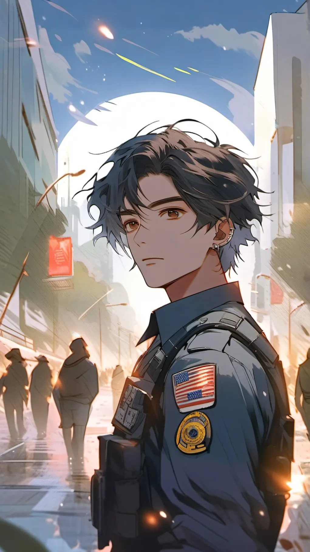 ai character: Police background