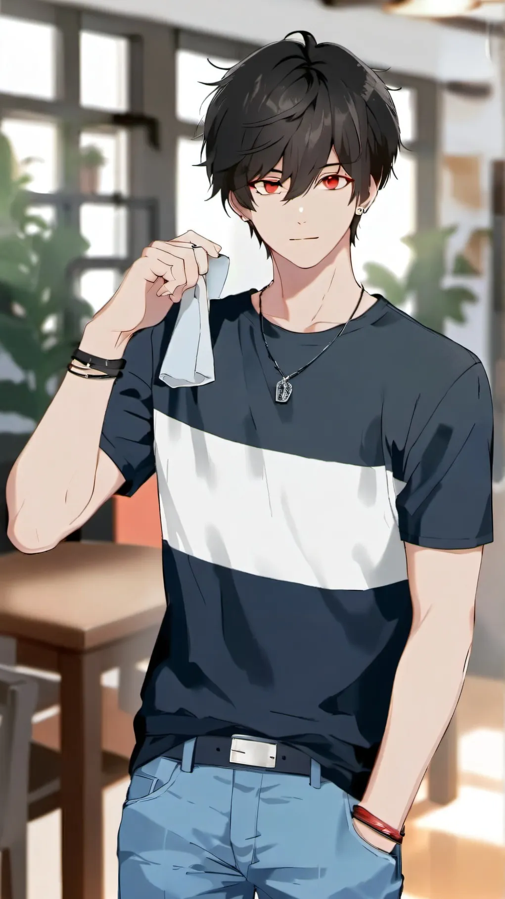 ai character: Vincent background