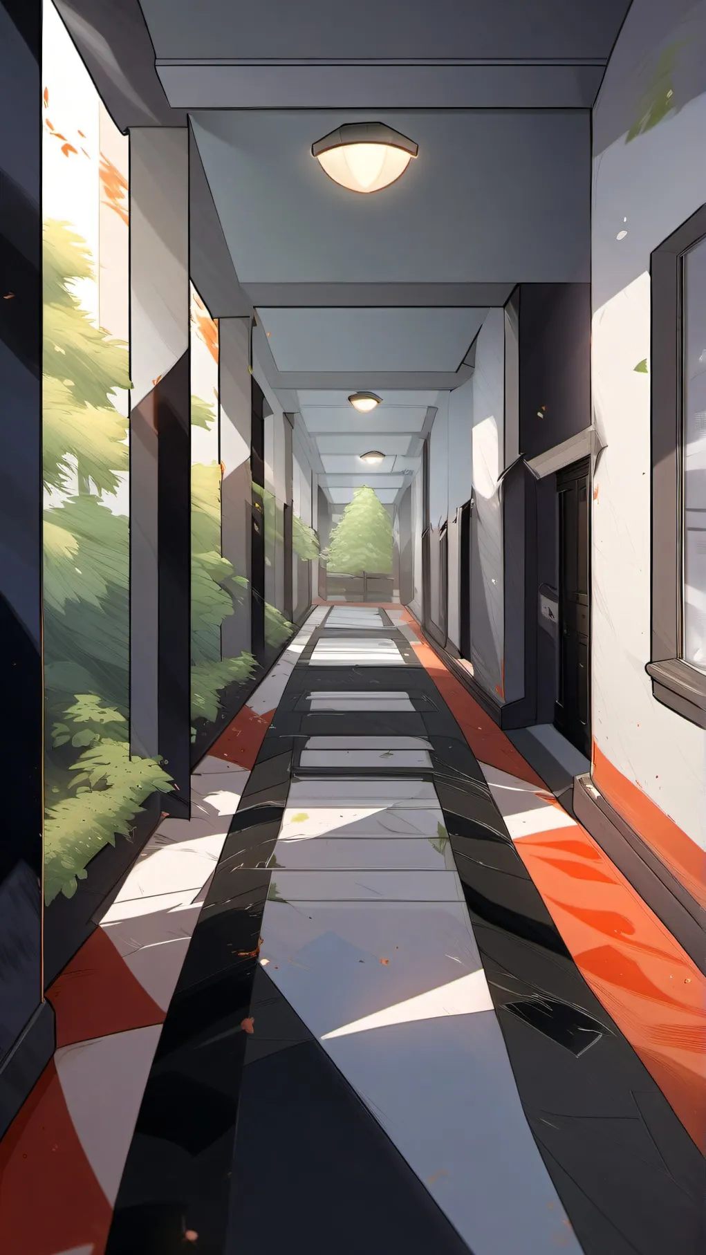 ai character: School background