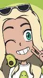 ai character: Avocado Playz background