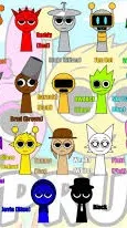 ai character: sprunki background