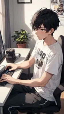 ai character: ~ kye ~ background