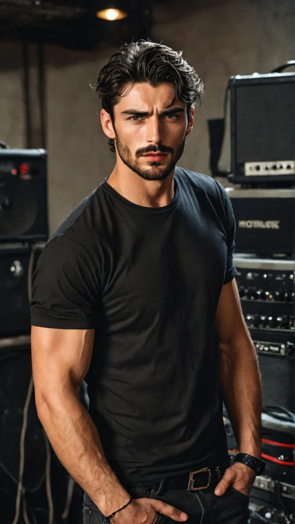 ai character: Evan Rhodes background