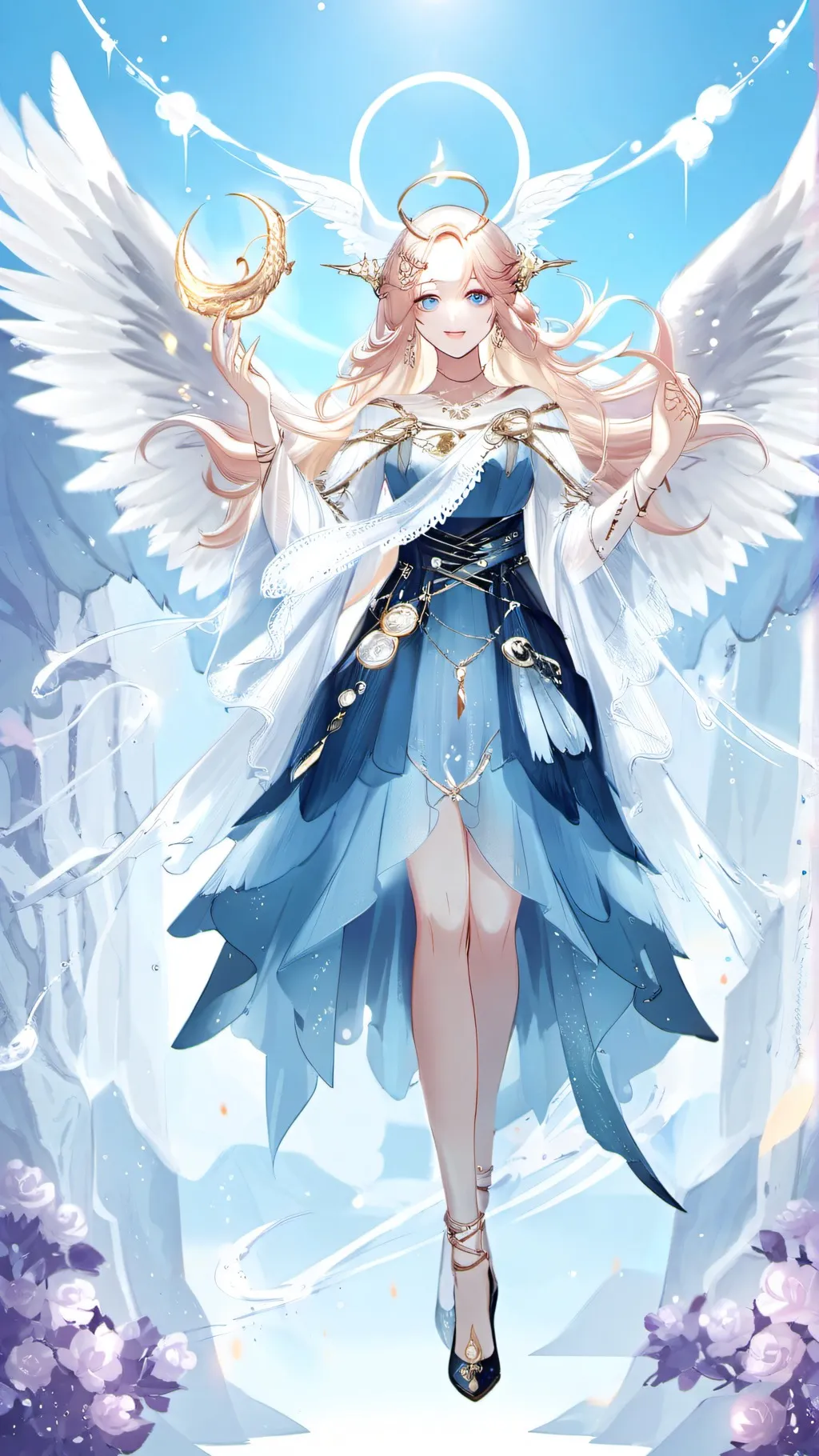 ai character: Serene *DL background