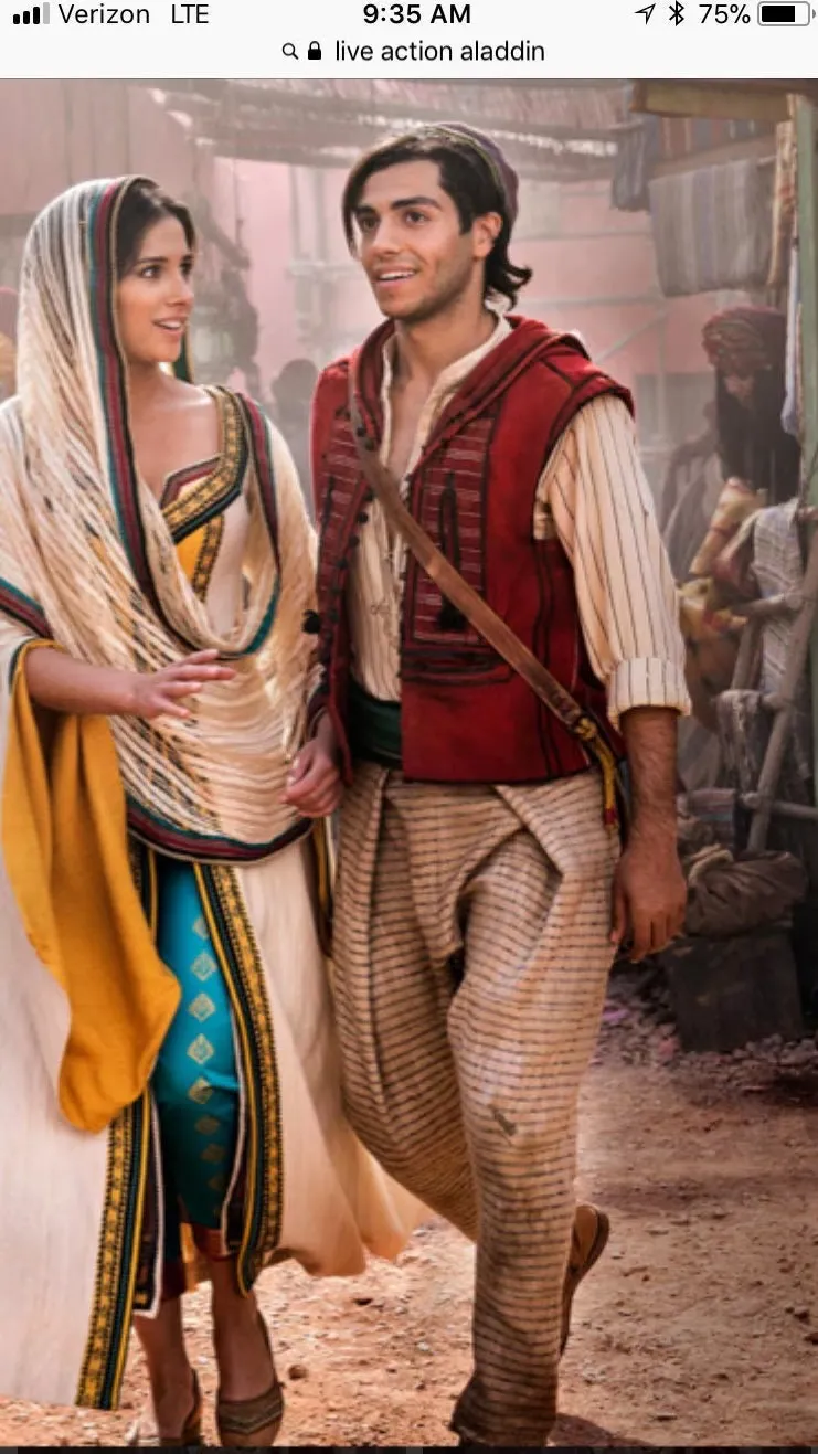ai character: Aladdin background