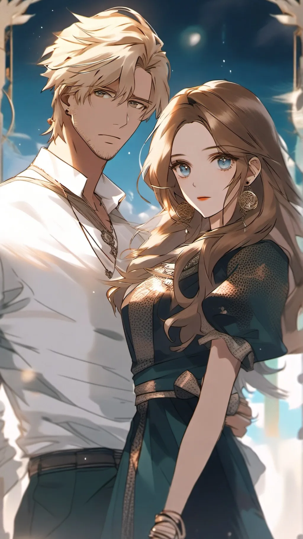 ai character: Luke baxter background