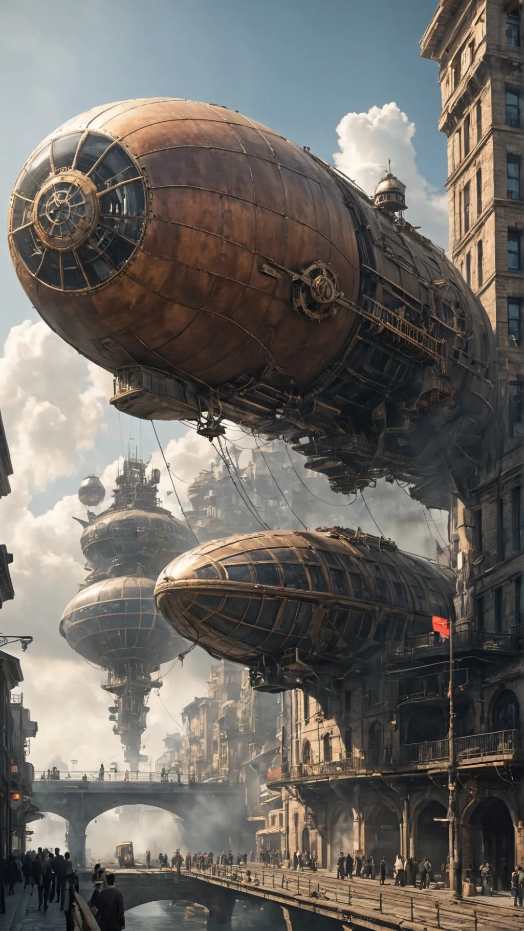 ai character: Steam punk rp background