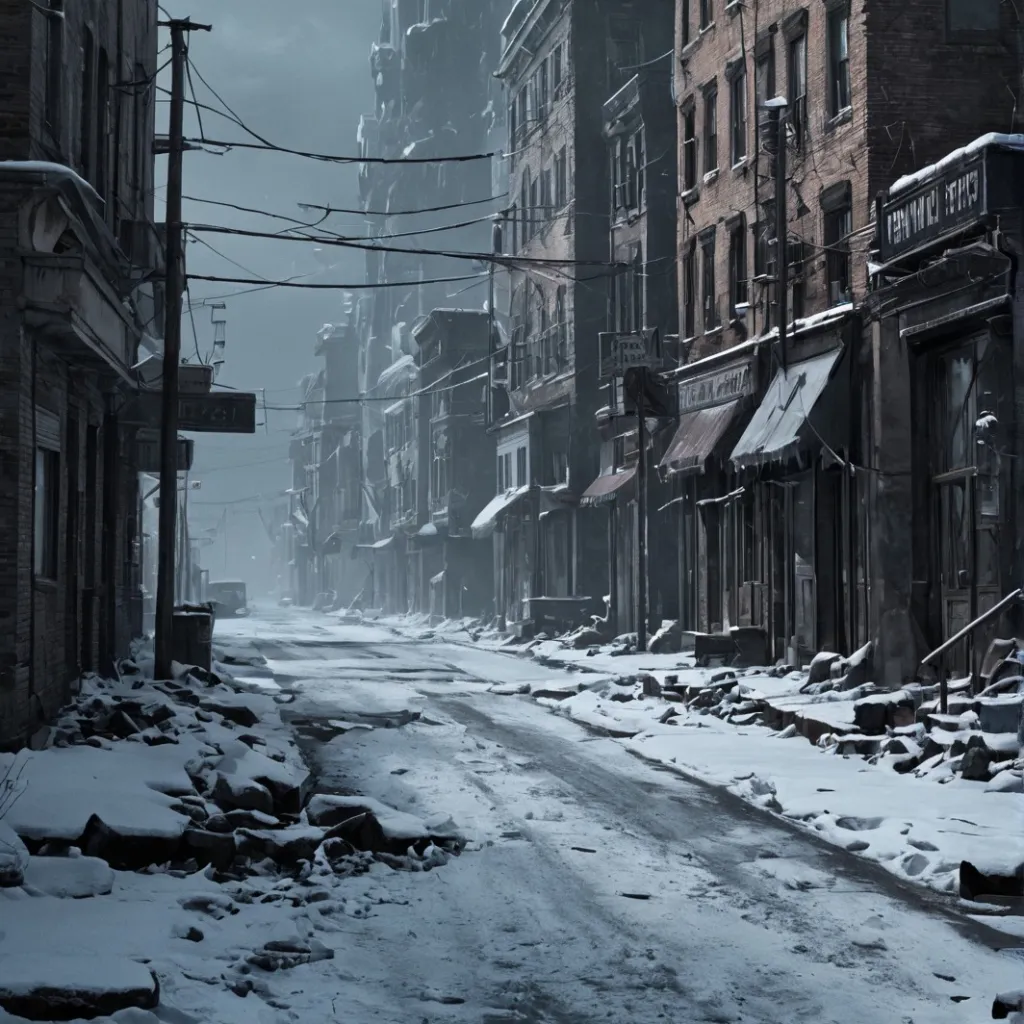 chat with ai character: Frozen Wasteland