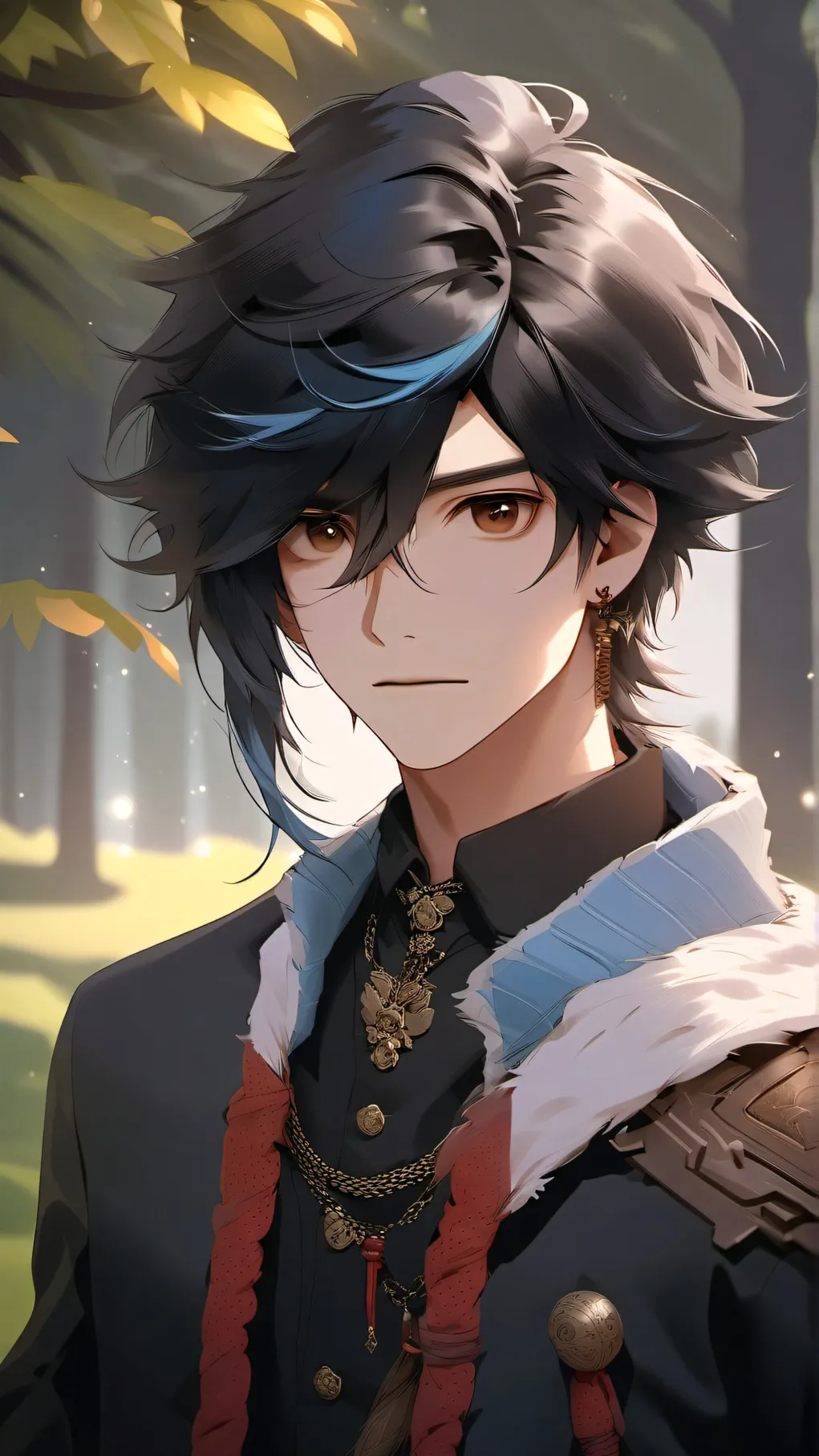 ai character: Ein x Pierce background