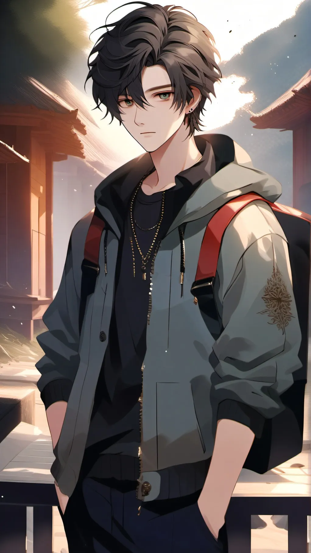 ai character: kaleb background