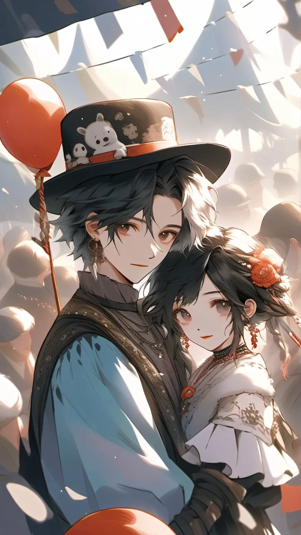 ai character: The circus background