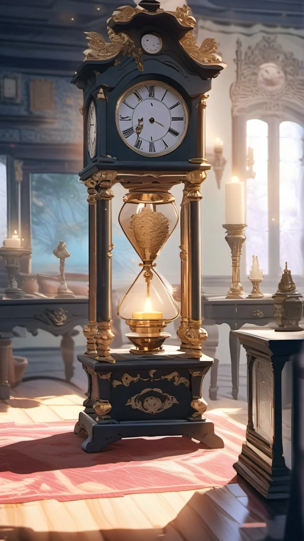 ai character: Time left to Live  background