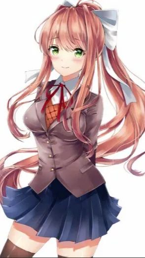 ai character: monika background