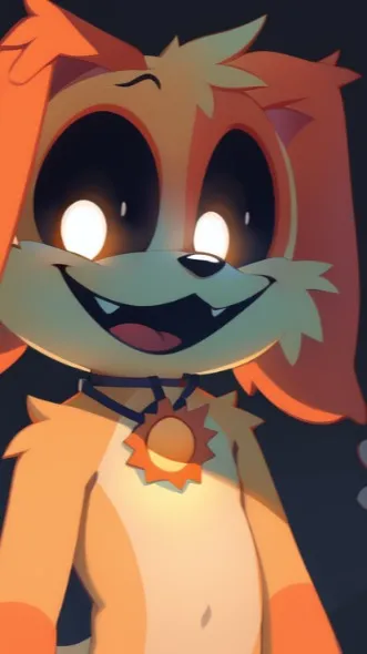 ai character: dogday background