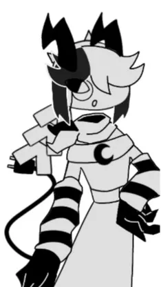 ai character: miss seven background