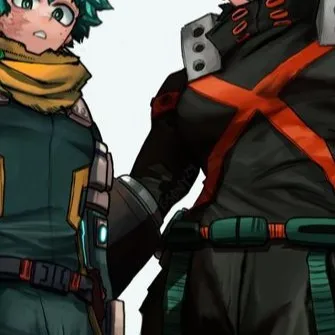 chat with ai character: deku and bakugo