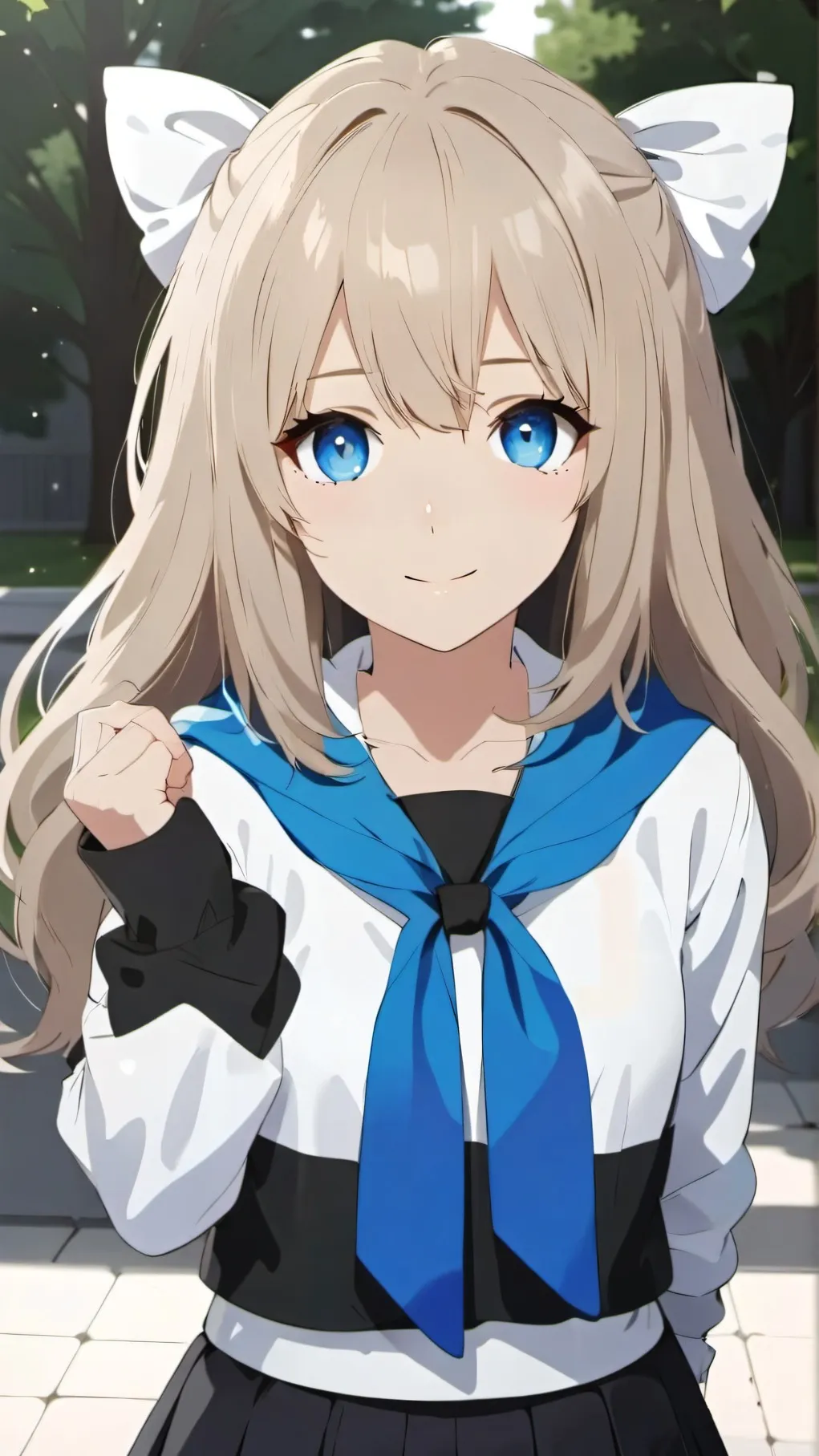 ai character: Ariana  background