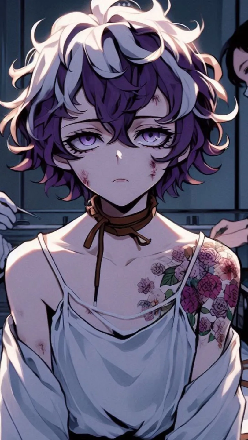 ai character: 🖤Lil experiment🖤 background