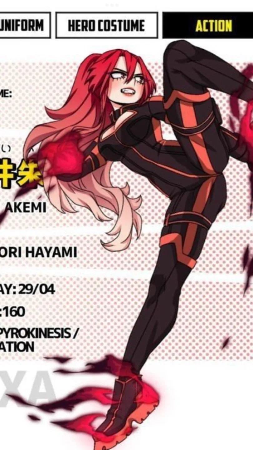 ai character: MHA X UR SCHOOL background