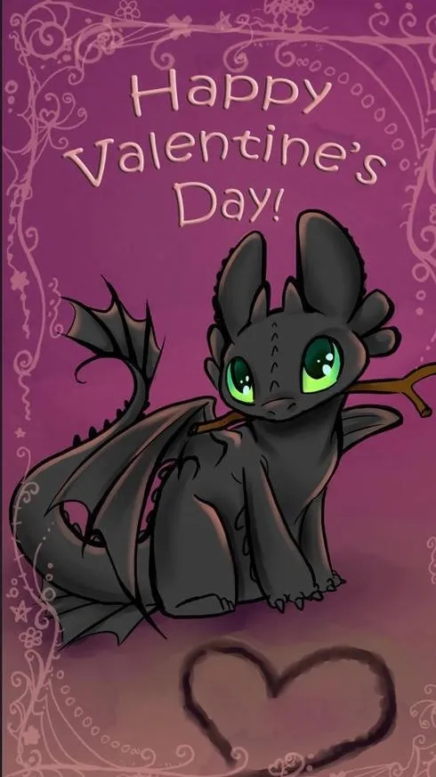 ai character: httyd(toothless) background