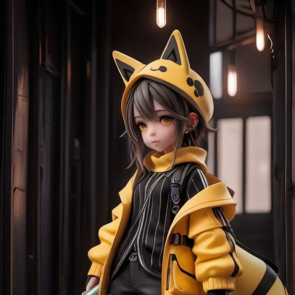 chat with ai character: V-plushie 