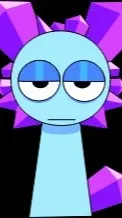 ai character: sprunki pyramixed background