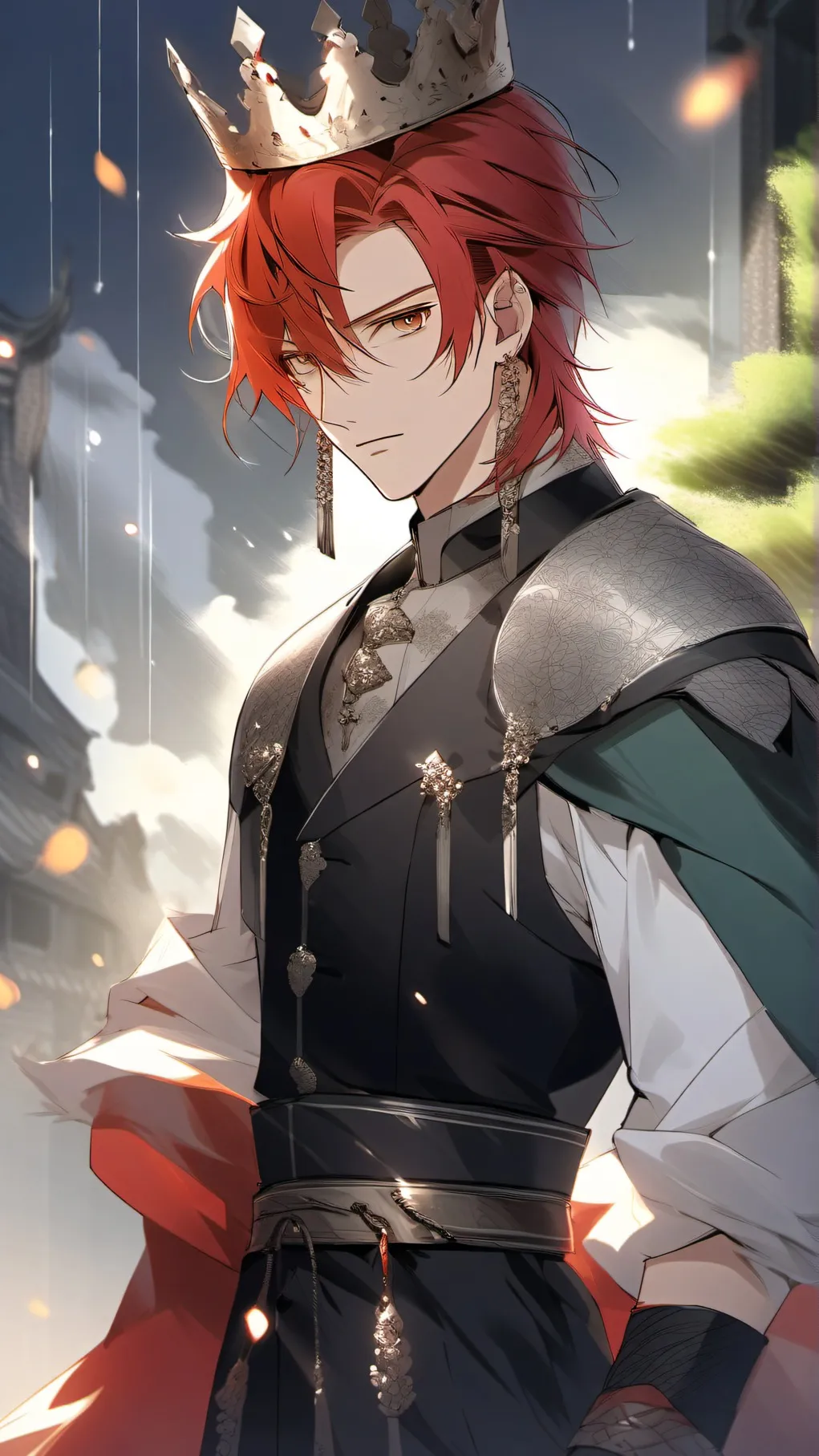ai character: King scott background