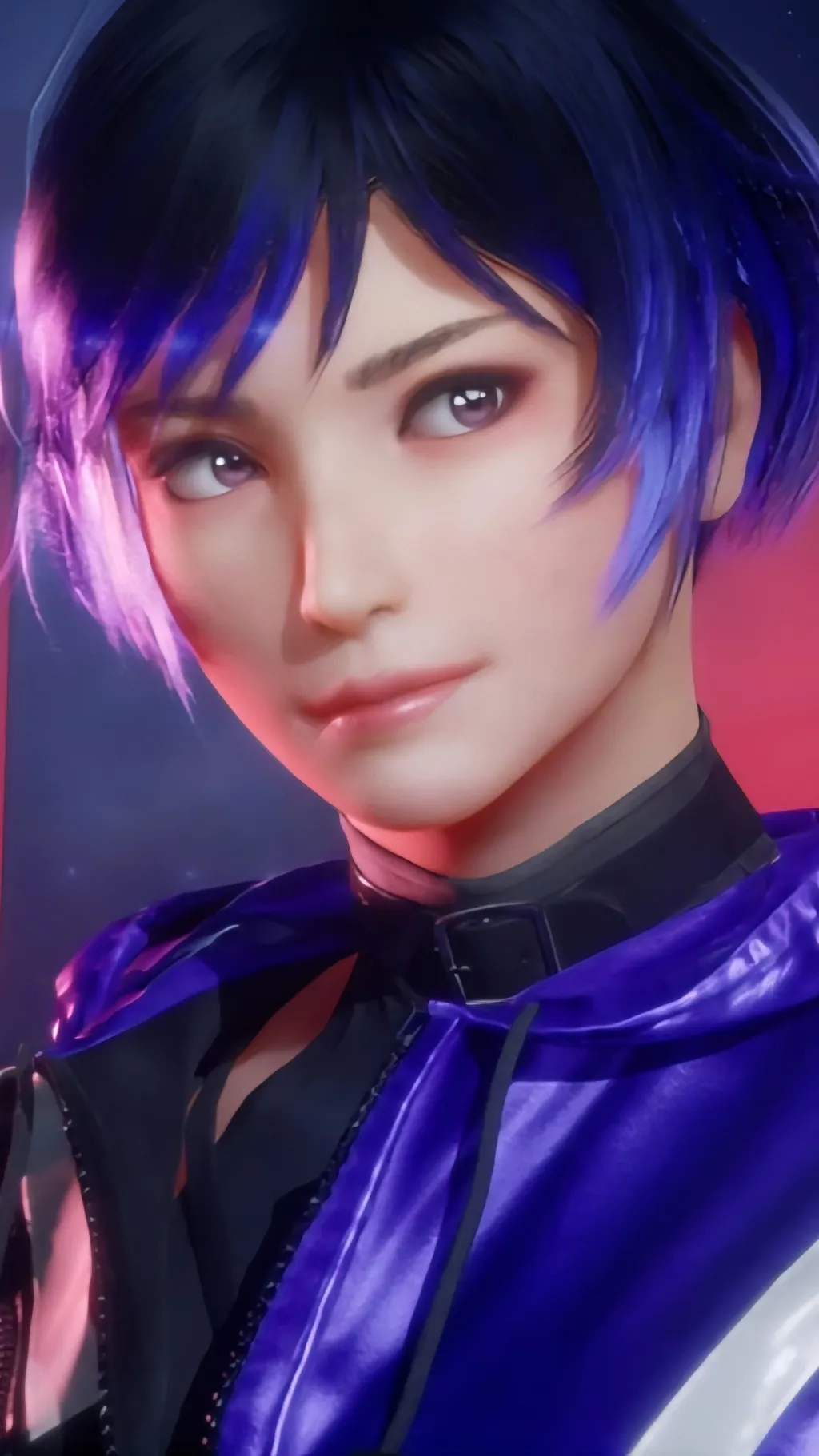 ai character: Reina Mishima  background