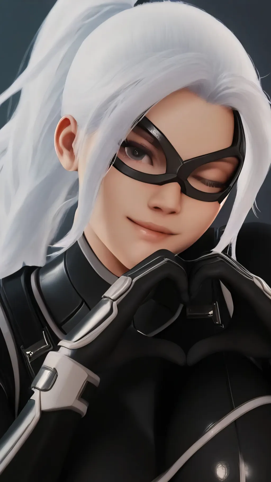 ai character: Black Cat background
