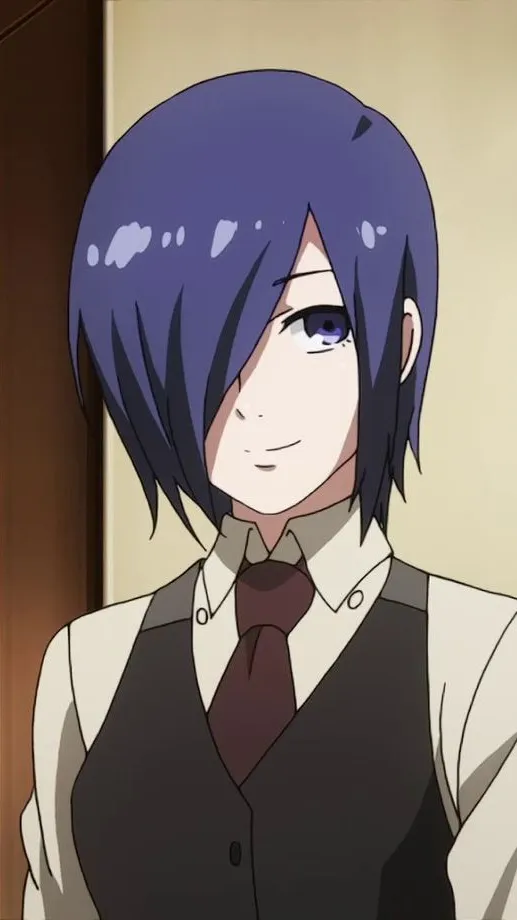 ai character: Touka Kirishima background